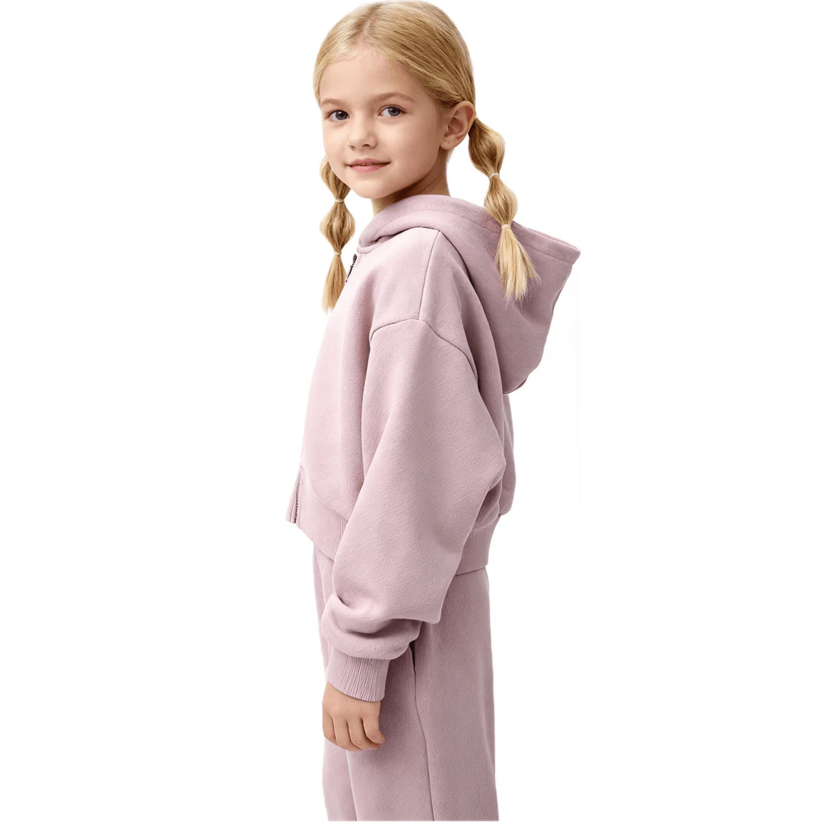 Kids’ French Terry Zip-up Hoodie（405GSM）