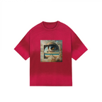 260GSM 100% Cotton Washed Vintage Tie-dye Oversized T-shirt