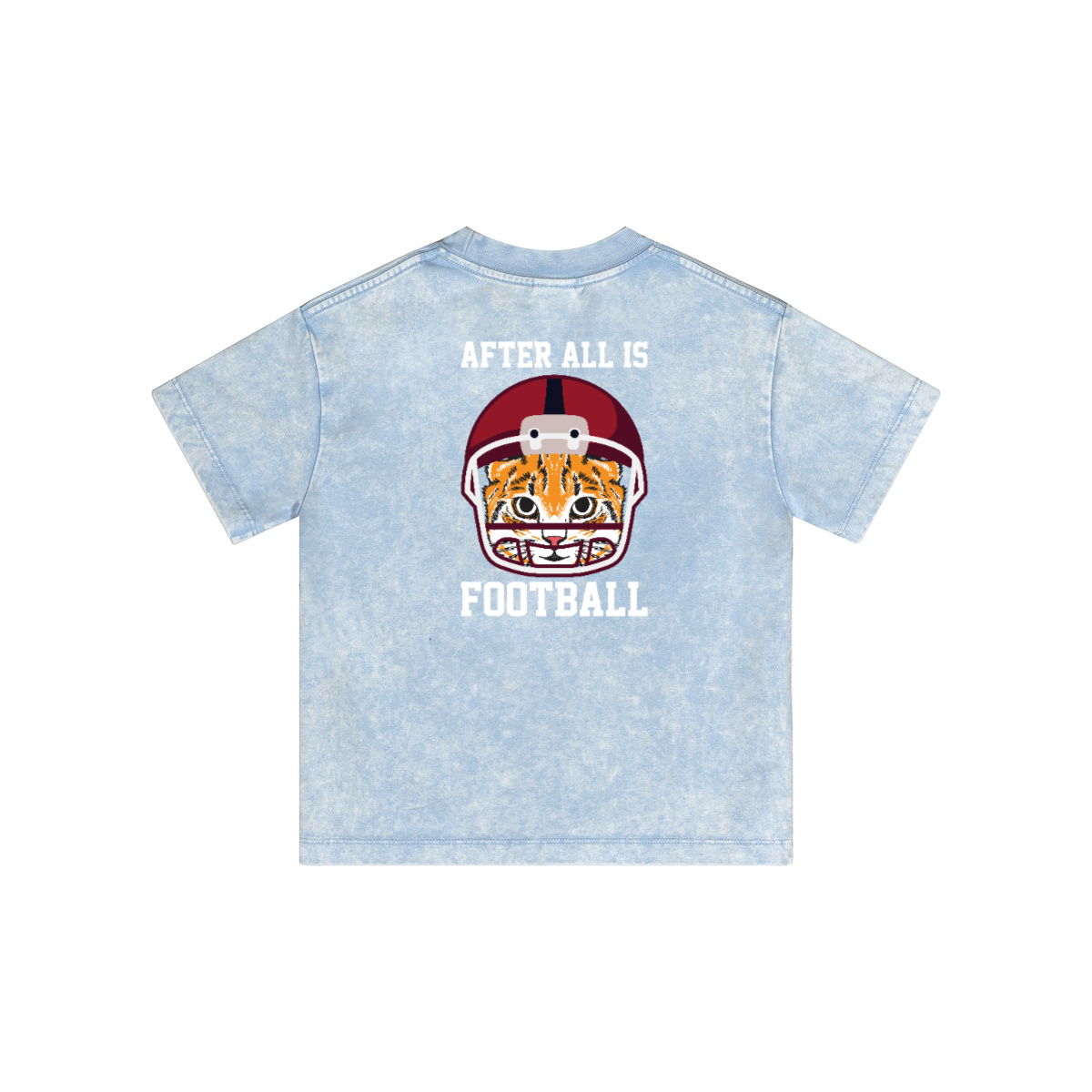Streetwear Kids Vintage Washed T-Shirt(240GSM)