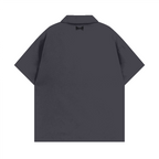 Cuban Collar Short-sleeve Shirt