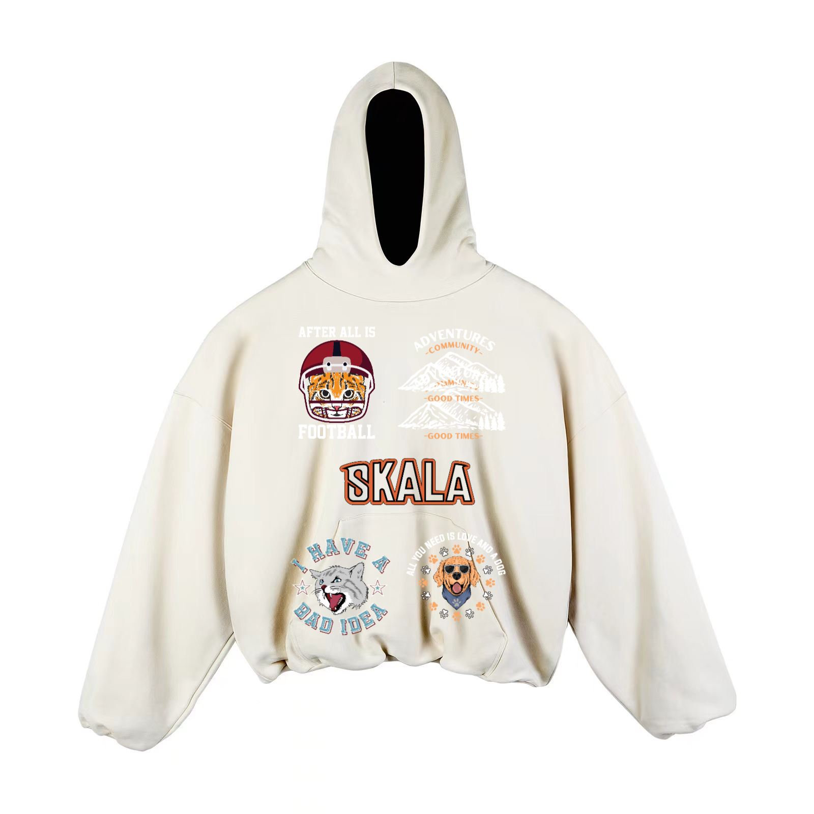 Super Oversized Angel Hoodie