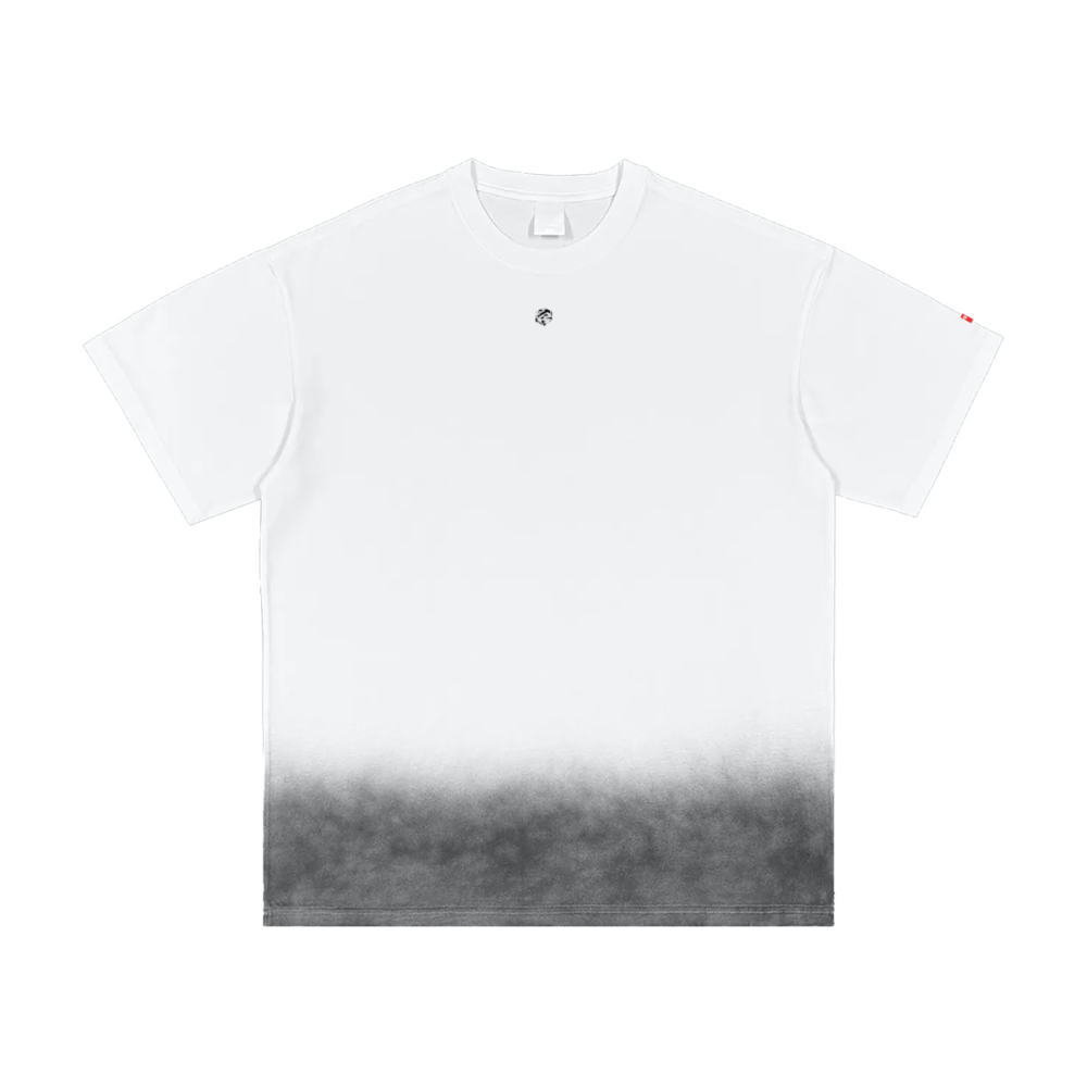Bottom Sunfade Gradient Washed Vintage T-Shirt(250GSM)