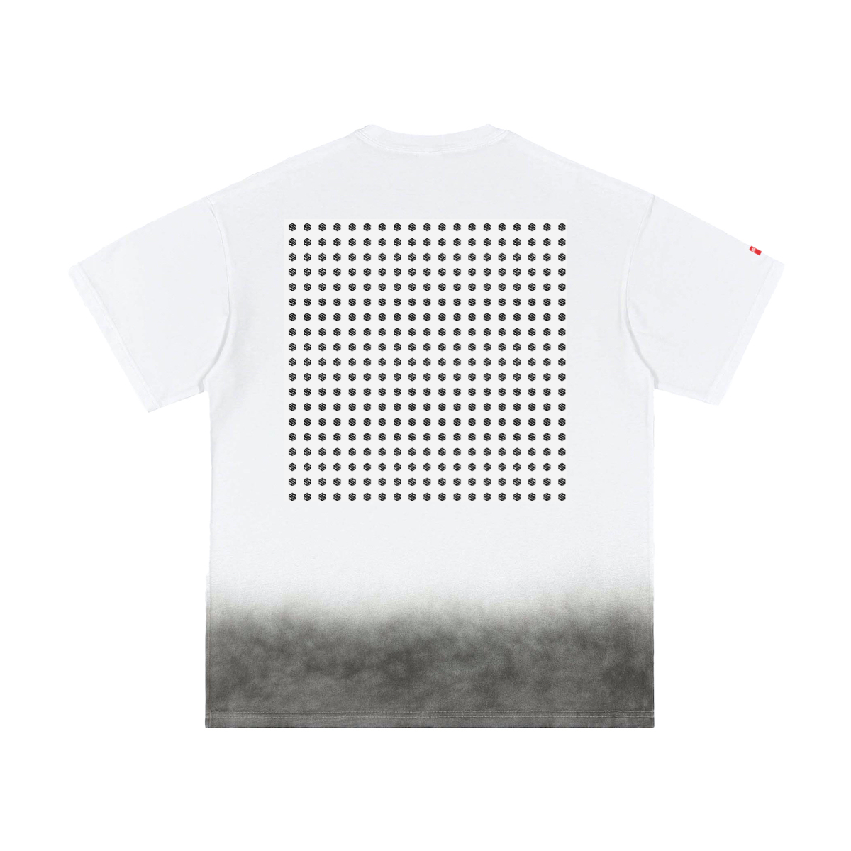 Bottom Sunfade Gradient Washed Vintage T-Shirt(250GSM)