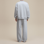Men’s Half-Placket Polo Collar Sweatshirt