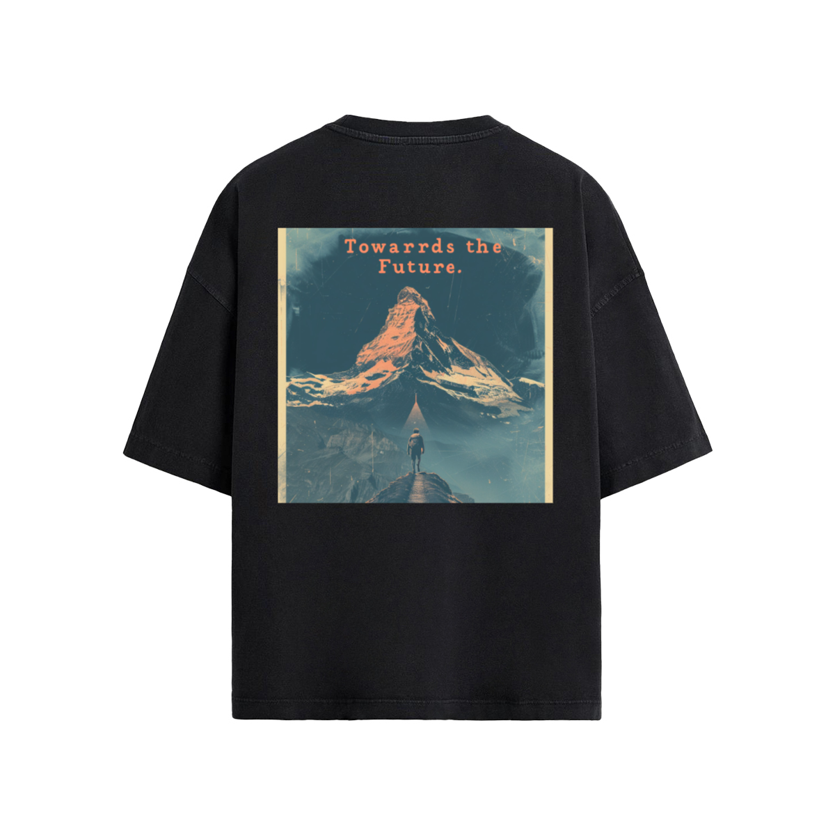 Unisex 40S Combed Cotton Oversized T-shirt(235g)