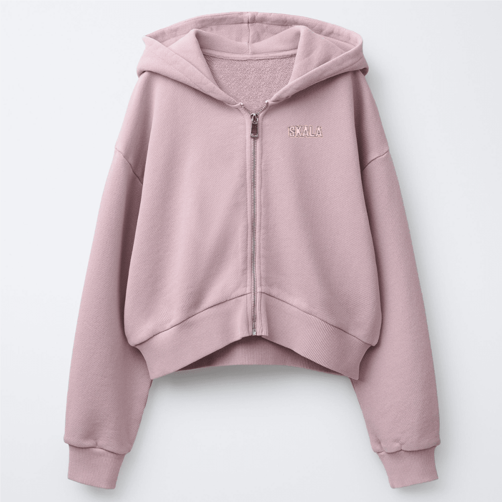 Kids’ French Terry Zip-Up Hoodie