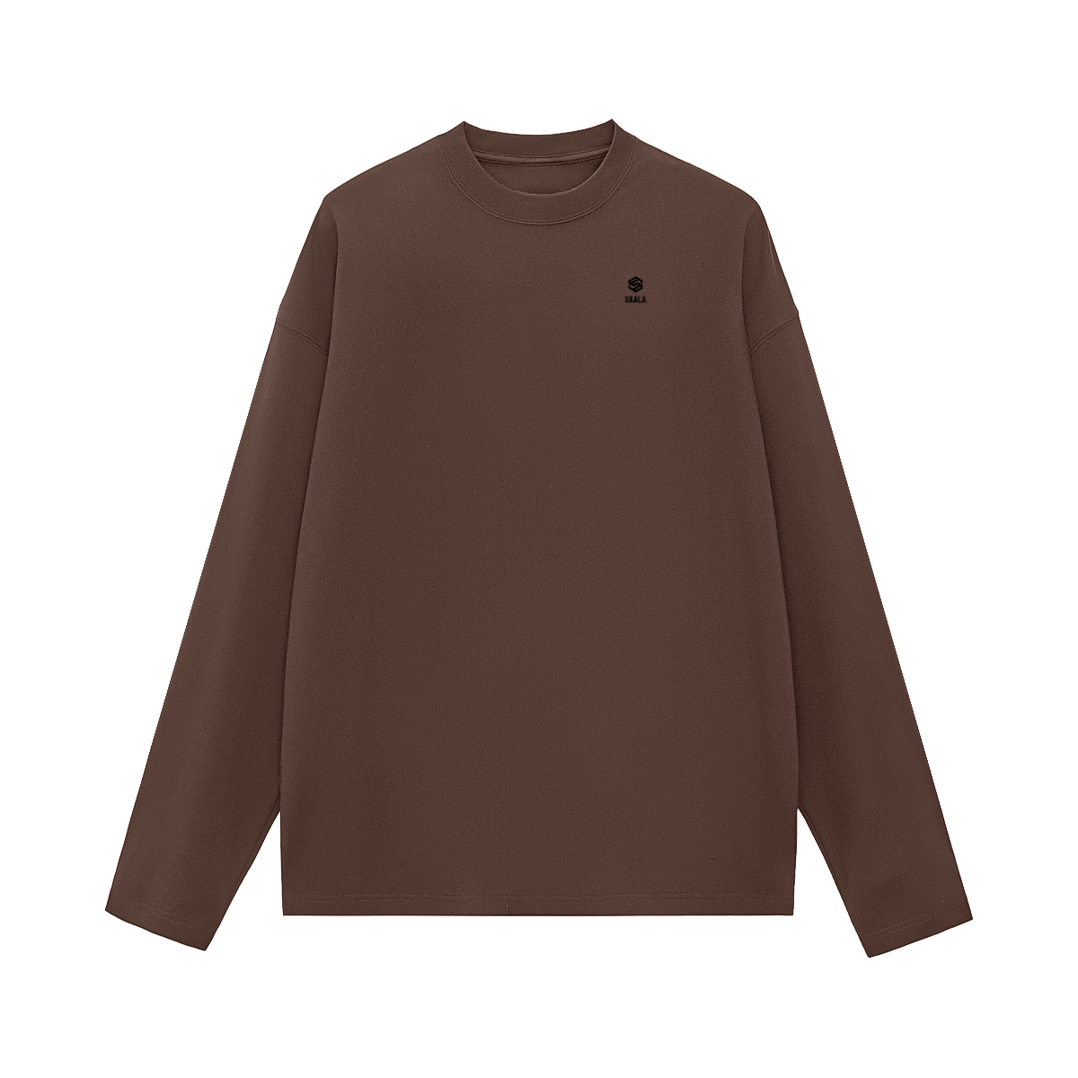 Unisex 100% Cotton Solid Color Long Sleeve T-shirt（280GSM）