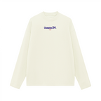 Unisex 100% Cotton Solid Color Long Sleeve T-shirt（280GSM）