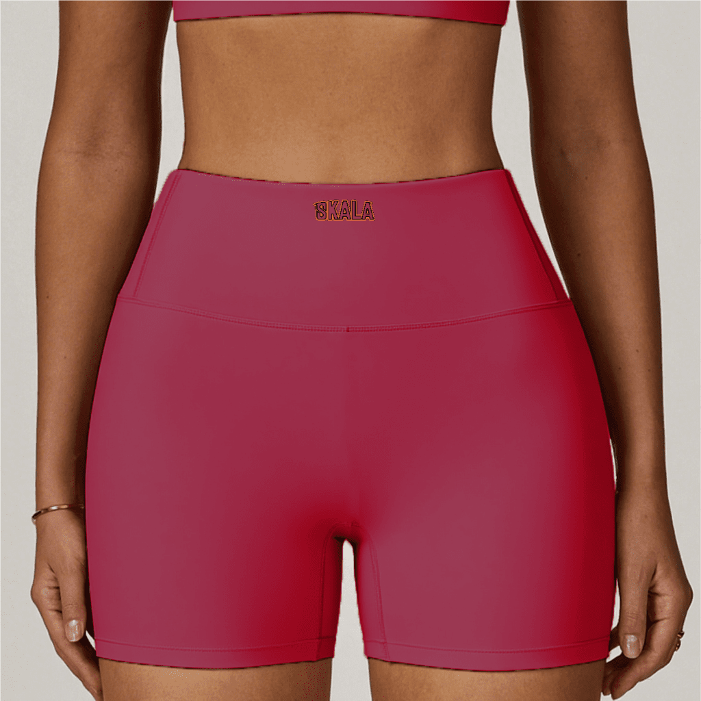 CloudFeel High-Waisted Compression Yoga Shorts