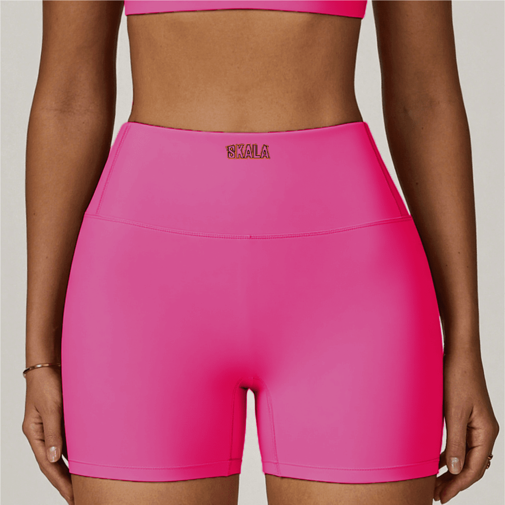 CloudFeel High-Waisted Compression Yoga Shorts