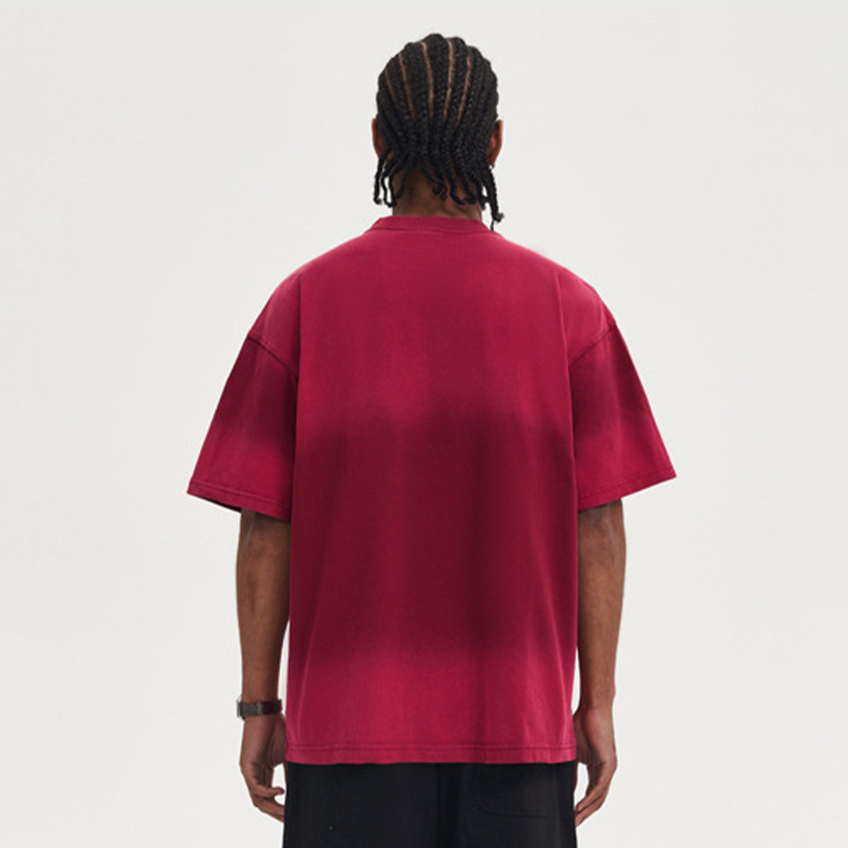 260GSM 100% Cotton Washed Vintage Tie-dye Oversized T-shirt