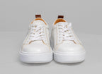 Premium White Leather Sneakers