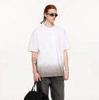Bottom Sunfade Gradient Washed Vintage T-Shirt(250GSM)